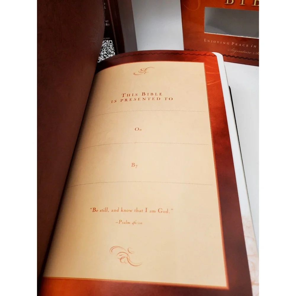 New In Box: Jesus Calling Devotional Bible – Signature Series (NKJV)